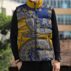West Coast Eagles NAIDOC Week 2026 Sleeveless Puffer Jacket Australian Aboriginal Dot Art Dreamtime Pattern Style