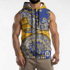 West Coast Eagles NAIDOC Week 2026 Sleeveless Zip Hoodie Australian Aboriginal Dot Art Dreamtime Pattern Style