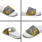 West Coast Eagles NAIDOC Week 2026 Slide Sandals Australian Aboriginal Dot Art Dreamtime Pattern Style