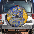 West Coast Eagles NAIDOC Week 2026 Spare Tire Cover Australian Aboriginal Dot Art Dreamtime Pattern Style