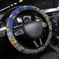 West Coast Eagles NAIDOC Week 2026 Steering Wheel Cover Australian Aboriginal Dot Art Dreamtime Pattern Style