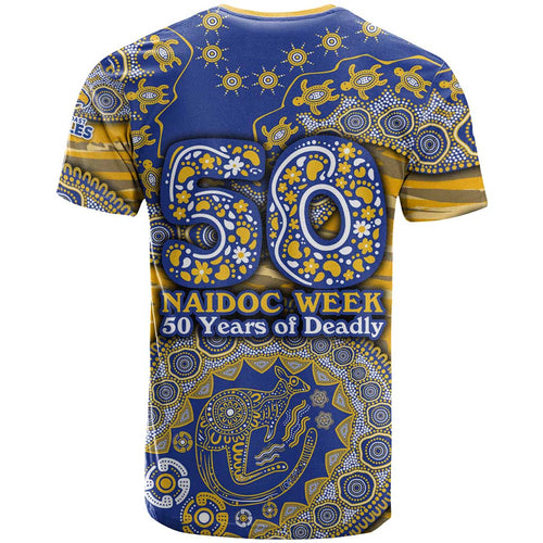 West Coast Eagles NAIDOC Week 2026 T Shirt Australian Aboriginal Dot Art Dreamtime Pattern Style
