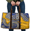 West Coast Eagles NAIDOC Week 2026 Travel Bag Australian Aboriginal Dot Art Dreamtime Pattern Style