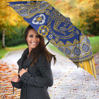 West Coast Eagles NAIDOC Week 2026 Umbrella Australian Aboriginal Dot Art Dreamtime Pattern Style