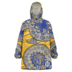 West Coast Eagles NAIDOC Week 2026 Wearable Blanket Hoodie Australian Aboriginal Dot Art Dreamtime Pattern Style