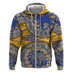 West Coast Eagles NAIDOC Week 2026 Zip Hoodie Australian Aboriginal Dot Art Dreamtime Pattern Style