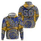West Coast Eagles NAIDOC Week 2026 Zip Hoodie Australian Aboriginal Dot Art Dreamtime Pattern Style