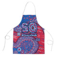 Western Bulldogs NAIDOC Week 2026 Apron Australian Aboriginal Dot Art Dreamtime Pattern Style