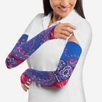 Western Bulldogs NAIDOC Week 2026 Arm Sleeves Australian Aboriginal Dot Art Dreamtime Pattern Style