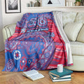 Western Bulldogs NAIDOC Week 2026 Blanket Australian Aboriginal Dot Art Dreamtime Pattern Style
