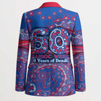 Western Bulldogs NAIDOC Week 2026 Blazer Australian Aboriginal Dot Art Dreamtime Pattern Style