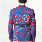 Western Bulldogs NAIDOC Week 2026 Blazer Australian Aboriginal Dot Art Dreamtime Pattern Style