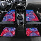 Western Bulldogs NAIDOC Week 2026 Car Mats Australian Aboriginal Dot Art Dreamtime Pattern Style