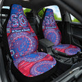 Western Bulldogs NAIDOC Week 2026 Car Seat Cover Australian Aboriginal Dot Art Dreamtime Pattern Style