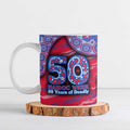 Western Bulldogs NAIDOC Week 2026 Ceramic Mug Australian Aboriginal Dot Art Dreamtime Pattern Style