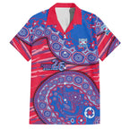 Western Bulldogs NAIDOC Week 2026 Hawaiian Shirt Australian Aboriginal Dot Art Dreamtime Pattern Style