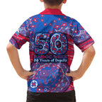 Western Bulldogs NAIDOC Week 2026 Hawaiian Shirt Australian Aboriginal Dot Art Dreamtime Pattern Style