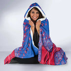 Western Bulldogs NAIDOC Week 2026 Hooded Blanket Australian Aboriginal Dot Art Dreamtime Pattern Style