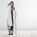 Western Bulldogs NAIDOC Week 2026 Hooded Blanket Australian Aboriginal Dot Art Dreamtime Pattern Style