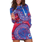 Western Bulldogs NAIDOC Week 2026 Hoodie Dress Australian Aboriginal Dot Art Dreamtime Pattern Style