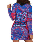 Western Bulldogs NAIDOC Week 2026 Hoodie Dress Australian Aboriginal Dot Art Dreamtime Pattern Style