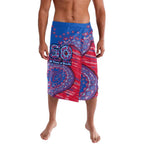 Western Bulldogs NAIDOC Week 2026 Lavalava Australian Aboriginal Dot Art Dreamtime Pattern Style