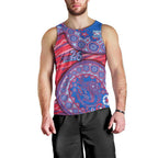 Western Bulldogs NAIDOC Week 2026 Men Tank Top Australian Aboriginal Dot Art Dreamtime Pattern Style