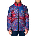 Western Bulldogs NAIDOC Week 2026 Padded Jacket Australian Aboriginal Dot Art Dreamtime Pattern Style