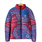 Western Bulldogs NAIDOC Week 2026 Padded Jacket Australian Aboriginal Dot Art Dreamtime Pattern Style