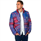 Western Bulldogs NAIDOC Week 2026 Padded Jacket Australian Aboriginal Dot Art Dreamtime Pattern Style