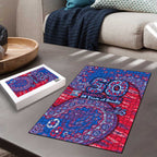 Western Bulldogs NAIDOC Week 2026 Puzzle Australian Aboriginal Dot Art Dreamtime Pattern Style