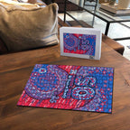 Western Bulldogs NAIDOC Week 2026 Puzzle Australian Aboriginal Dot Art Dreamtime Pattern Style