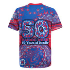 Western Bulldogs NAIDOC Week 2026 Rugby Jersey Australian Aboriginal Dot Art Dreamtime Pattern Style