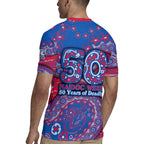 Western Bulldogs NAIDOC Week 2026 Rugby Jersey Australian Aboriginal Dot Art Dreamtime Pattern Style