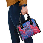 Western Bulldogs NAIDOC Week 2026 Shoulder Handbag Australian Aboriginal Dot Art Dreamtime Pattern Style