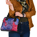 Western Bulldogs NAIDOC Week 2026 Shoulder Handbag Australian Aboriginal Dot Art Dreamtime Pattern Style
