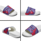 Western Bulldogs NAIDOC Week 2026 Slide Sandals Australian Aboriginal Dot Art Dreamtime Pattern Style