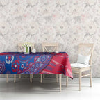 Western Bulldogs NAIDOC Week 2026 Tablecloth Australian Aboriginal Dot Art Dreamtime Pattern Style