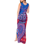 Western Bulldogs NAIDOC Week 2026 Tank Maxi Dress Australian Aboriginal Dot Art Dreamtime Pattern Style