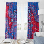 Western Bulldogs NAIDOC Week 2026 Window Curtain Australian Aboriginal Dot Art Dreamtime Pattern Style