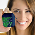 Canberra Raiders NAIDOC Week 2026 AirPods Case Aboriginal Lizard Dot Painting - 50 Years of Deadly