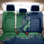 Canberra Raiders NAIDOC Week 2026 Back Car Seat Cover Aboriginal Lizard Dot Painting - 50 Years of Deadly