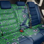 Canberra Raiders NAIDOC Week 2026 Back Car Seat Cover Aboriginal Lizard Dot Painting - 50 Years of Deadly