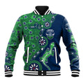Canberra Raiders NAIDOC Week 2026 Baseball Jacket Aboriginal Lizard Dot Painting - 50 Years of Deadly