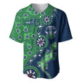 Canberra Raiders NAIDOC Week 2026 Baseball Jersey Aboriginal Lizard Dot Painting - 50 Years of Deadly