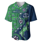 Canberra Raiders NAIDOC Week 2026 Baseball Jersey Aboriginal Lizard Dot Painting - 50 Years of Deadly