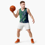 Canberra Raiders NAIDOC Week 2026 Basketball Jersey Aboriginal Lizard Dot Painting - 50 Years of Deadly