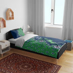 Canberra Raiders NAIDOC Week 2026 Bedding Set Aboriginal Lizard Dot Painting - 50 Years of Deadly
