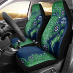 Canberra Raiders NAIDOC Week 2026 Car Seat Cover Aboriginal Lizard Dot Painting - 50 Years of Deadly