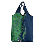 Canberra Raiders NAIDOC Week 2026 Grocery Bag Aboriginal Lizard Dot Painting - 50 Years of Deadly